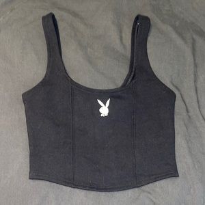 Playboy crop top never worn